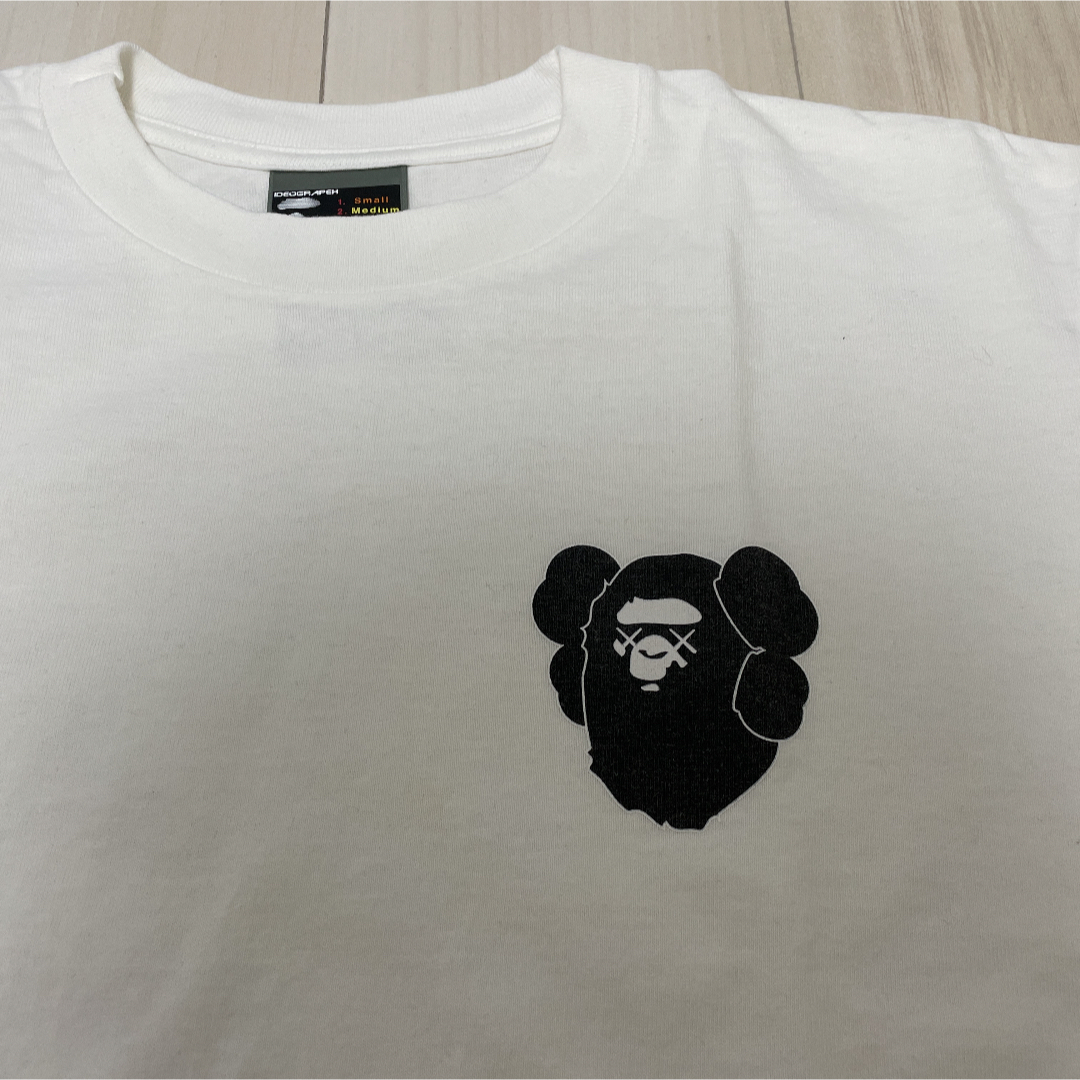 BAPE ✕ KAWS Tシャツ【APE エイプ ベイプ カウズ 迷彩 カモ 】 - T