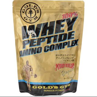 ゴールドジム(GOLD'S GYM)のゴールドジム ホエイペプチド アミノコンプレックス  ヨーグルト風味 500g(プロテイン)