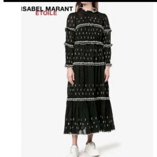 イザベルマラン(Isabel Marant)のイザベルマランエトワール エンブロイダリー ロングワンピース(ロングワンピース/マキシワンピース)