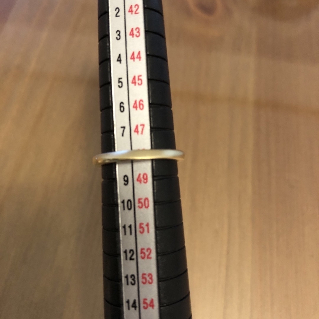 4℃(ヨンドシー)の新品 4°C k10 YG リング 8号 ✨　指輪 レディースのアクセサリー(リング(指輪))の商品写真