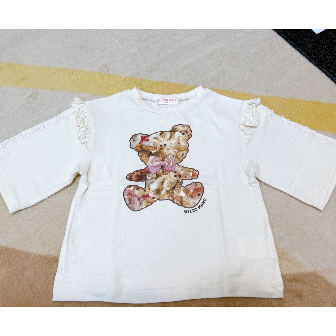 mezzo piano(メゾピアノ)のメゾピアノ　Tシャツ キッズ/ベビー/マタニティのキッズ服女の子用(90cm~)(Tシャツ/カットソー)の商品写真