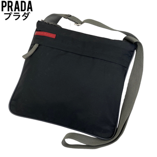 ✨良品✨　プラダスポーツ　PRADA ショルダーバッグ　ブラック　黒　斜め掛け