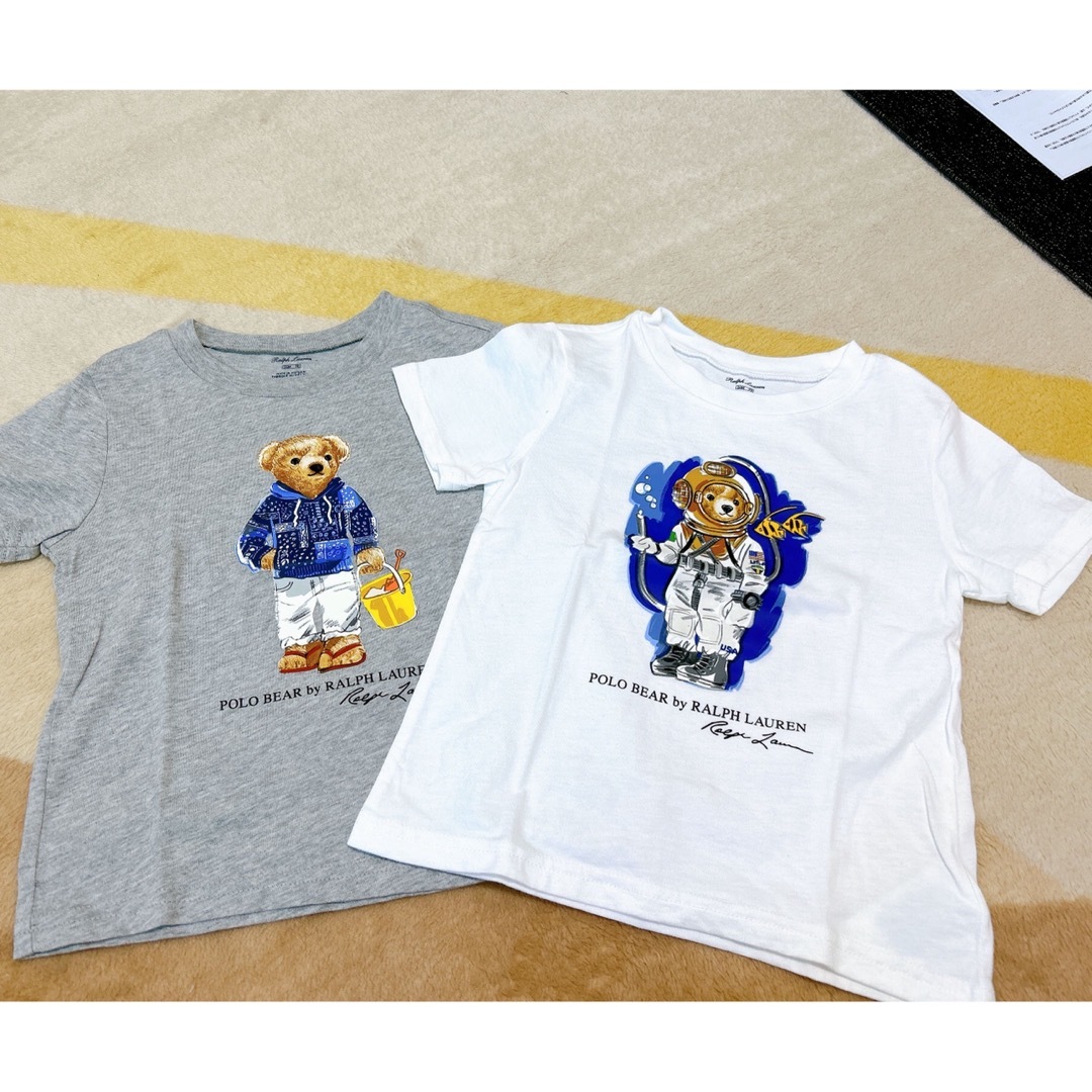 Ralph Lauren(ラルフローレン)のラルフローレン　Tシャツ2枚セット キッズ/ベビー/マタニティのキッズ服男の子用(90cm~)(Tシャツ/カットソー)の商品写真