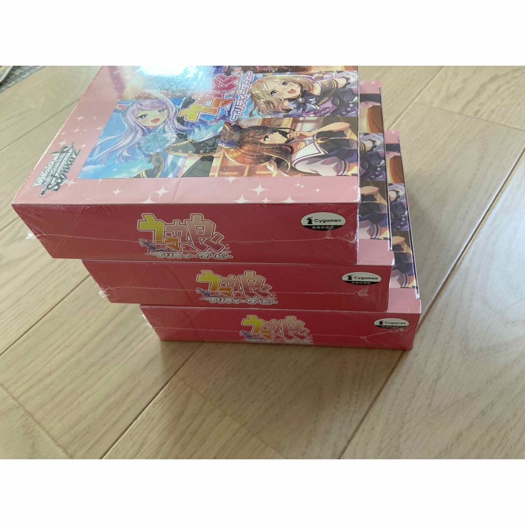 ヴァイス ウマ娘 シュリンク付き3BOX - 通販 - wood-let.com