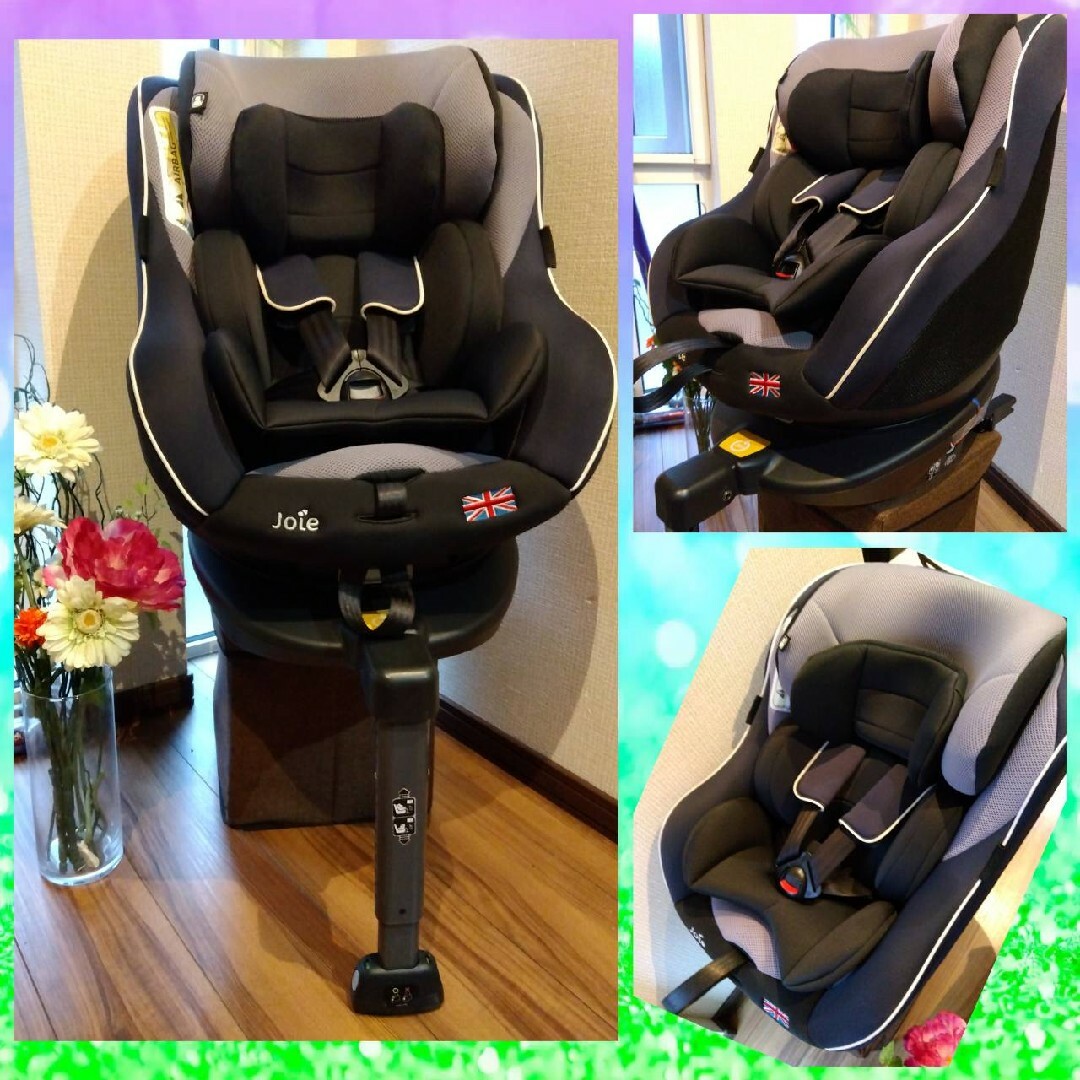 6 極美品 ジョイー  アーク360°  ISOFIX 回転式チャイルドシート