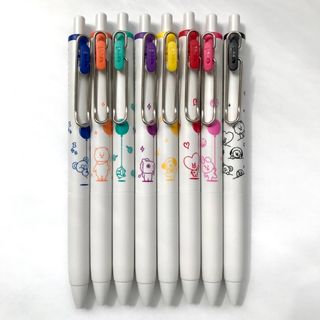 ビーティーイシビル(BT21)の★限定★未使用★BT21 ユニボールワン uni-ball one 全8色(ペン/マーカー)