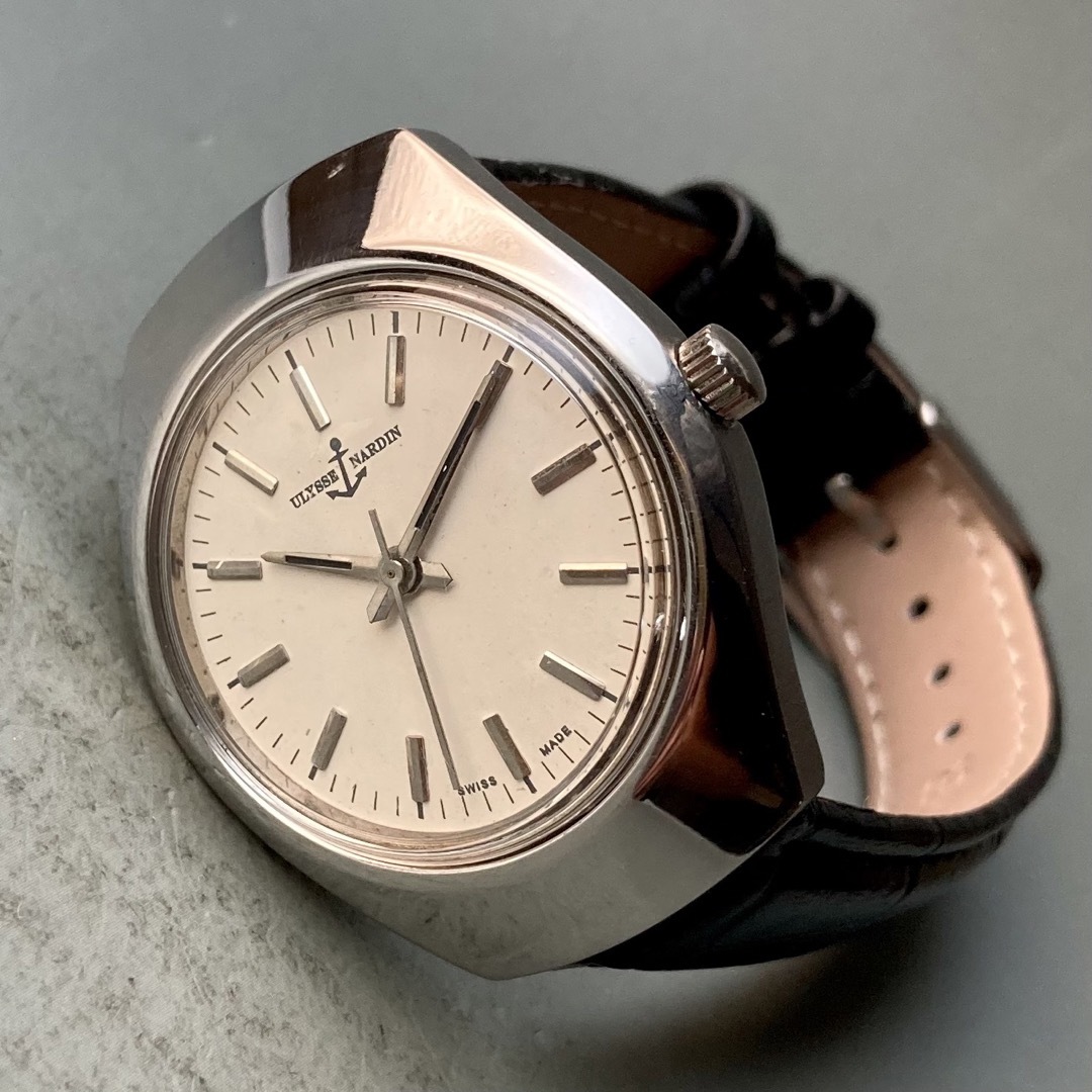 ULYSSE NARDIN(ユリスナルダン)の【動作良好】ユリスナルダン アンティーク 腕時計 1950年代~ 手巻き メンズ メンズの時計(腕時計(アナログ))の商品写真