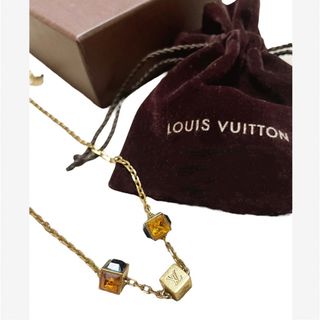 ルイヴィトン(LOUIS VUITTON)の˗ˏˋ 再値下げˎˊ˗美品 ルイヴィトン コリエ ギャンブル ネックレス 箱付き(ネックレス)