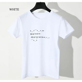 マルタンマルジェラ(Maison Martin Margiela)のMAISON MARGIELA ロゴTシャツ(Tシャツ(半袖/袖なし))