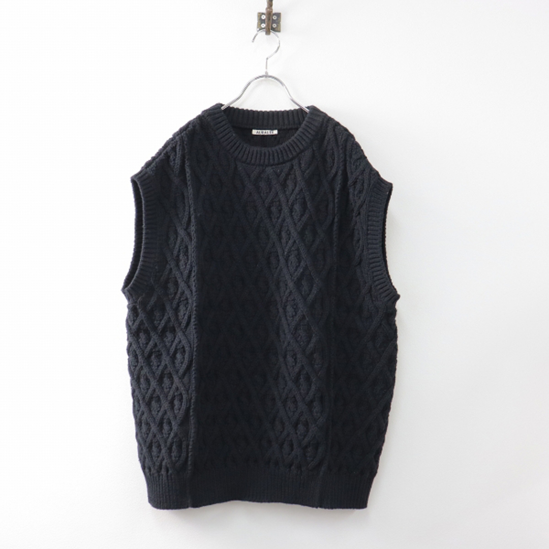 Hard Twist Merino Aran Knit Vest