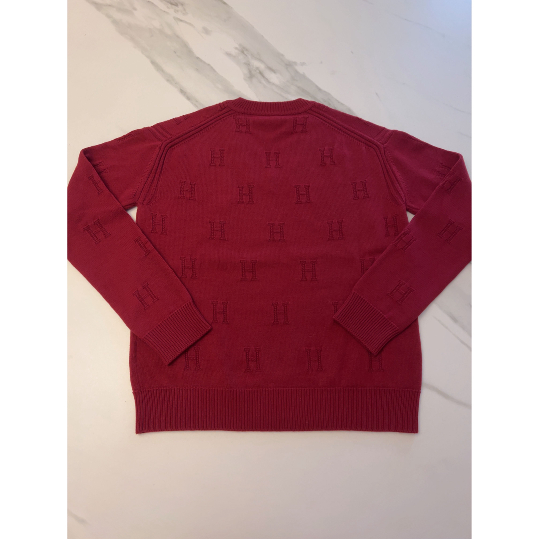 Hermes - エルメス ニット ロゴニット ボルドーの通販 by yuchan