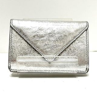 バレンシアガ(Balenciaga)のバレンシアガ 3つ折り財布 391446 シルバー(財布)