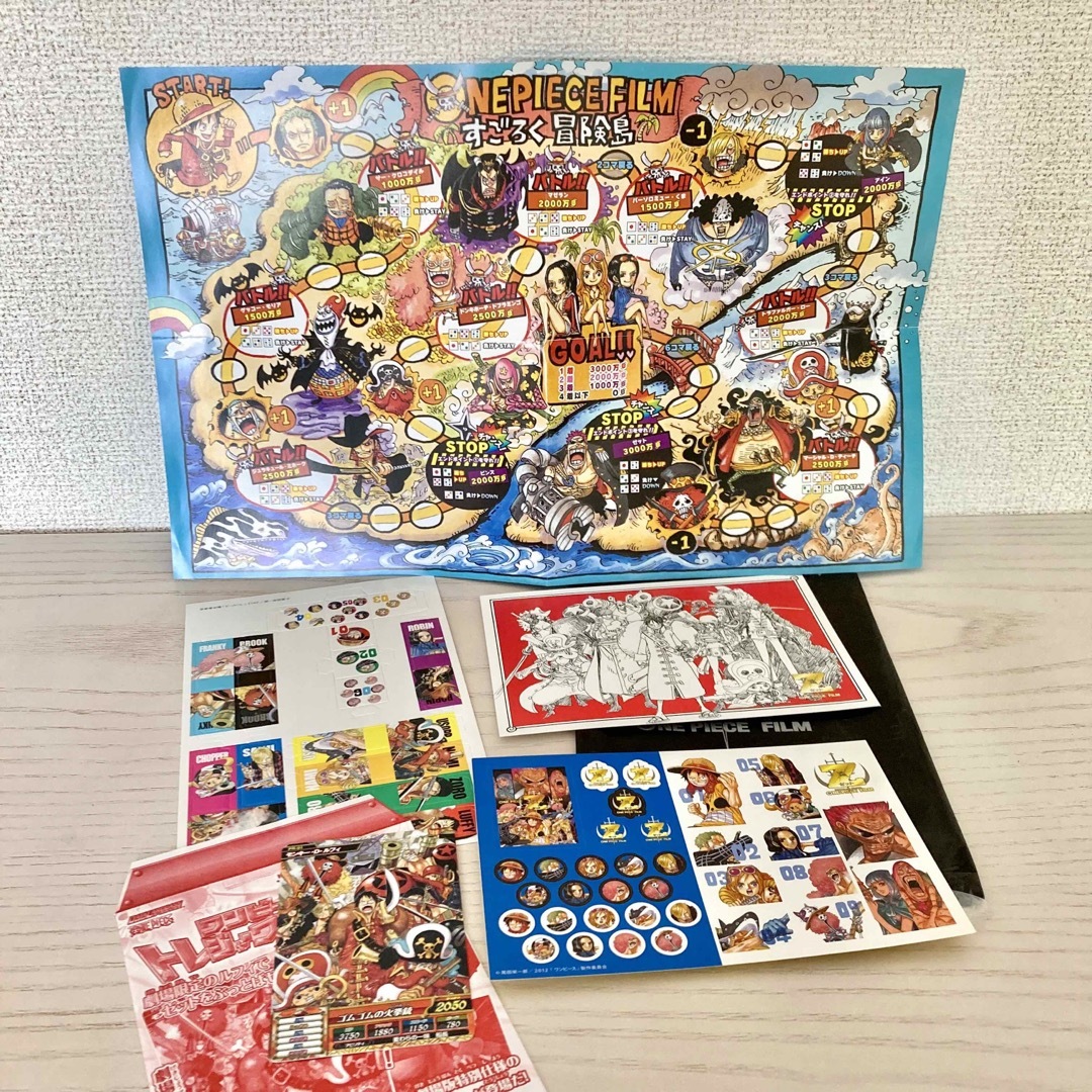 ONE PIECE(ワンピース)の【ONE PIECE】映画グッズ【限定】※値下げ エンタメ/ホビーの漫画(少年漫画)の商品写真