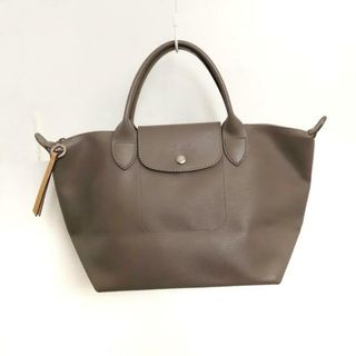 ロンシャン(LONGCHAMP)のロンシャン ハンドバッグ ベージュ レザー(ハンドバッグ)