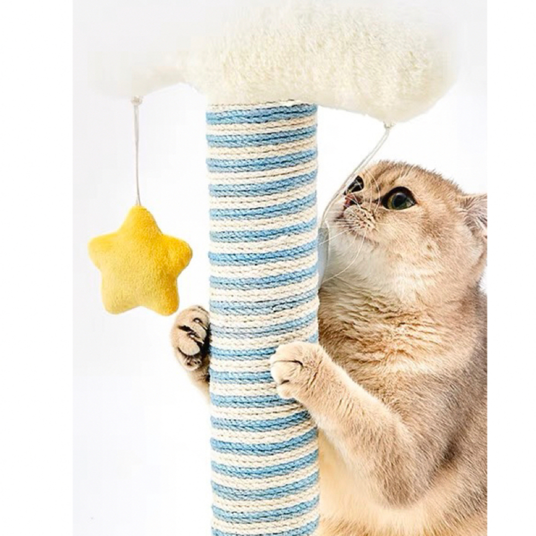 【新品】可愛い♡空爪研ぎ　猫　猫グッズ　猫おもちゃ　キャットタワー　爪研ぎ　猫用