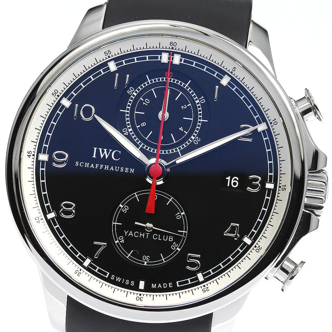 IWC IWC SCHAFFHAUSEN IW390210 ポルトギーゼ ヨットクラブ クロノグラフ 自動巻き メンズ _758765