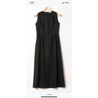 ホリデイ(holiday)のCOTTON LINEN LONG DRESS コットンリネンロングドレス(ロングワンピース/マキシワンピース)