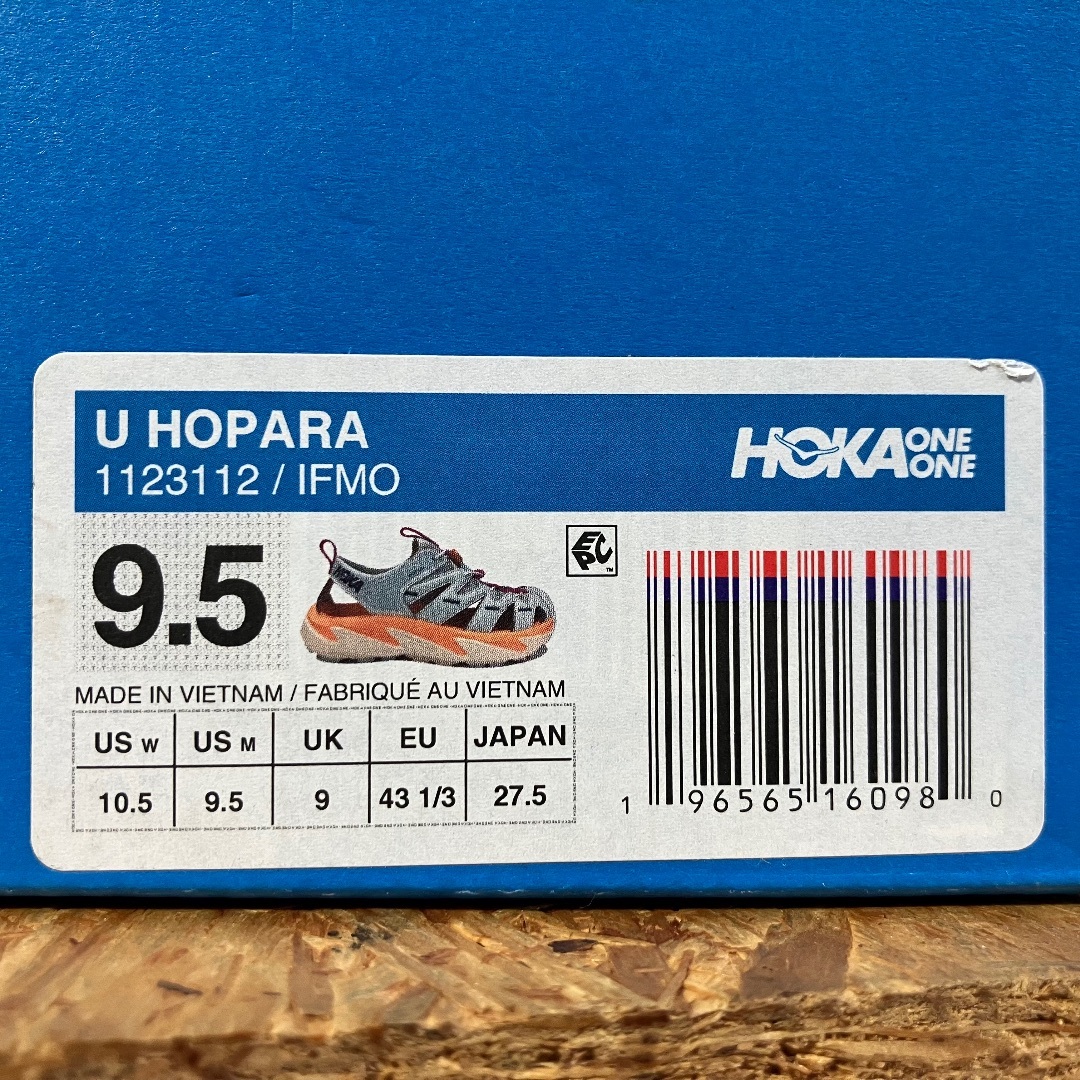 HOKA ONE ONE - HOKA ONEONE HOPARA US9.5 27.5cmの通販 by