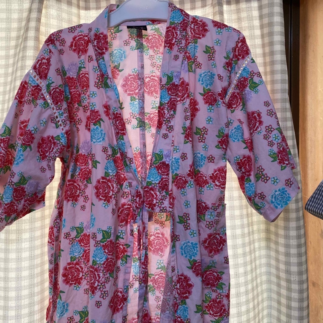 甚平サイズ120cm キッズ/ベビー/マタニティのキッズ服女の子用(90cm~)(甚平/浴衣)の商品写真