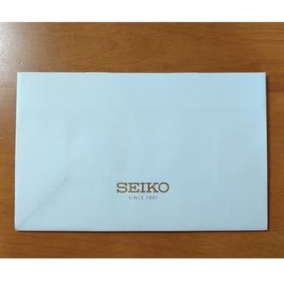 セイコー(SEIKO)のSEIKO 紙袋(ショップ袋)