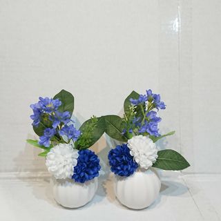 2束セット！仏花！お仏壇！ペットに！納骨堂！お墓！造花！枯れない花！和風(その他)