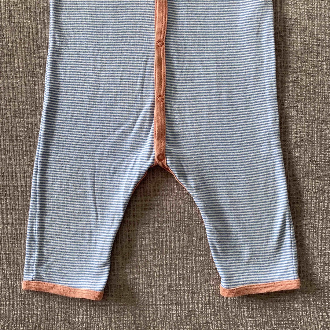 PETIT BATEAU(プチバトー)のプチバトーロンパース　74サイズ キッズ/ベビー/マタニティのベビー服(~85cm)(ロンパース)の商品写真