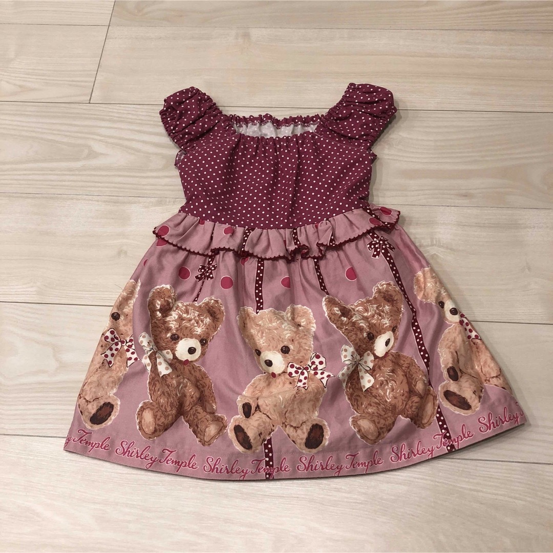 シャーリーテンプル アイスタワーワンピース　110cmキッズ服女の子用(90cm~)