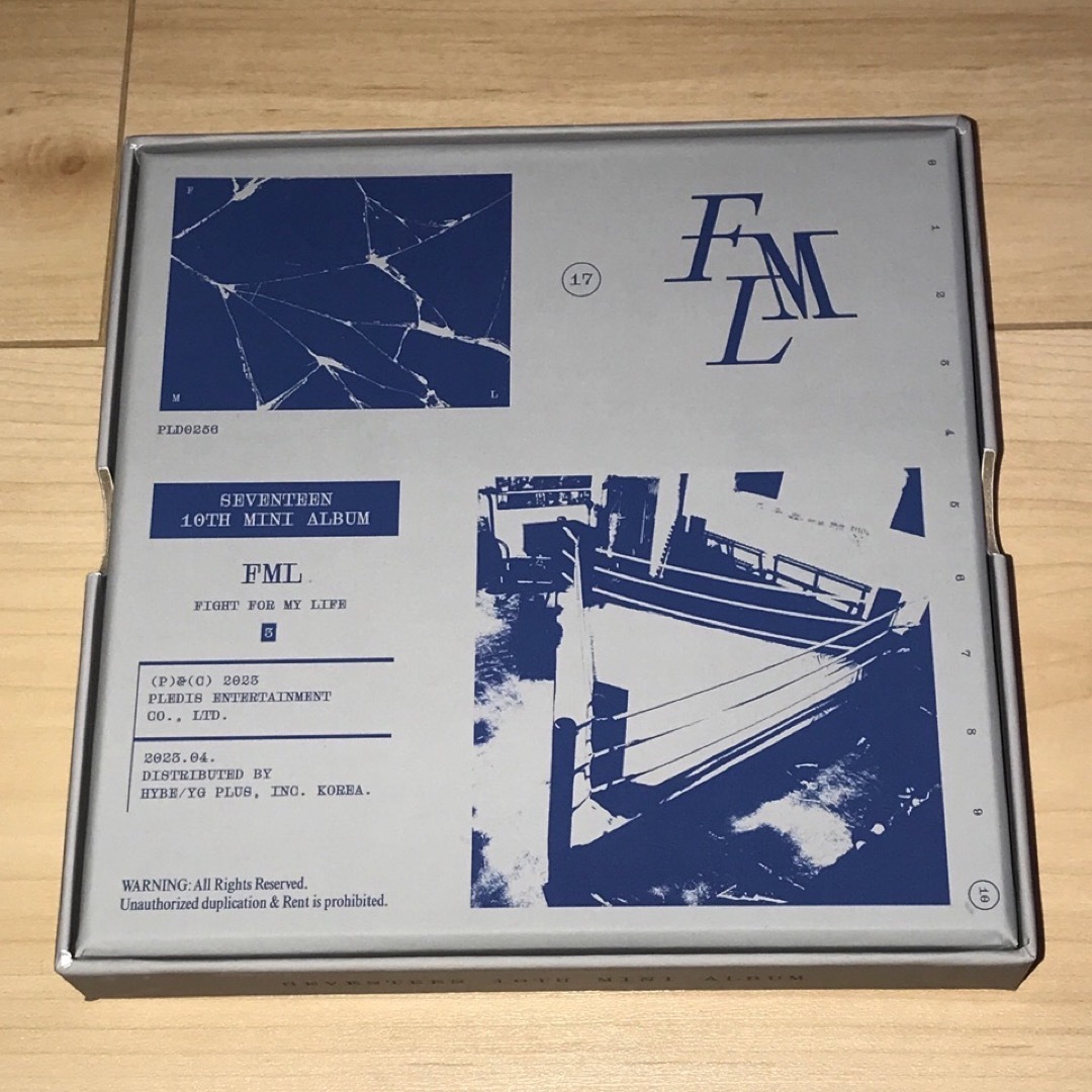 SEVENTEEN 直筆サイン「FML」ver.C CD-eastgate.mk