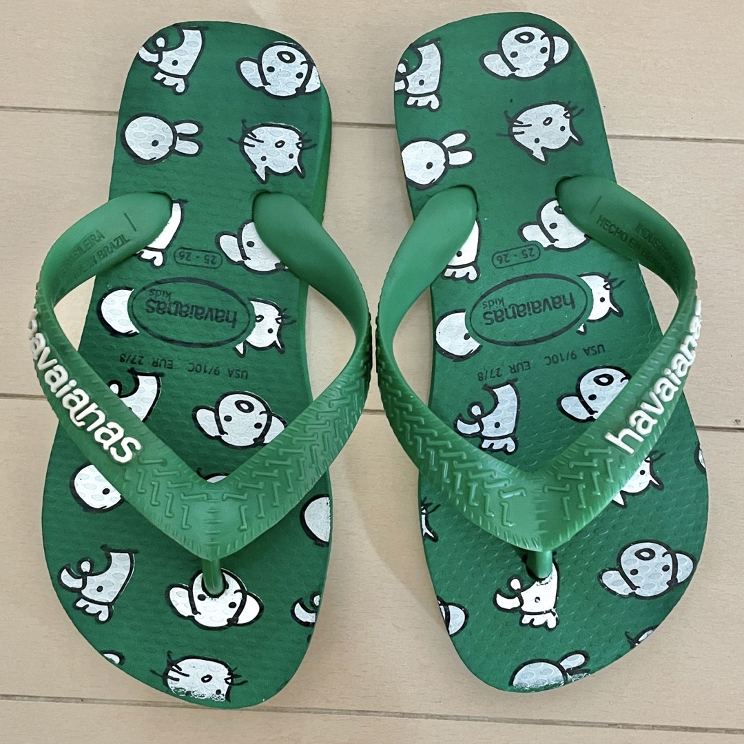 havaianas(ハワイアナス)の良品　havaianas ハワイアナス  15 16 17cm ビーチサンダル キッズ/ベビー/マタニティのキッズ靴/シューズ(15cm~)(サンダル)の商品写真