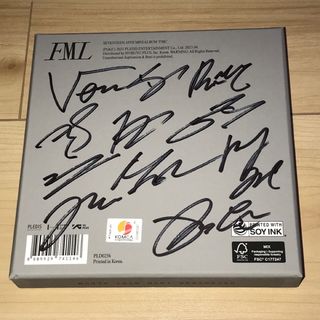 SEVENTEEN 直筆サイン「FML」ver.C CD