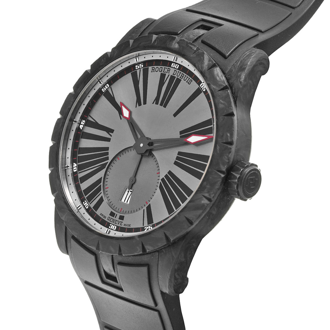 ROGER DUBUIS(ロジェデュブイ)の中古 ロジェ デュブイ ROGER DUBUIS DBEX0509 グレー メンズ 腕時計 メンズの時計(腕時計(アナログ))の商品写真