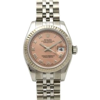 ロレックス(ROLEX)のロレックス デイトジャスト 179174 SSxWG 自動巻 D番(腕時計)