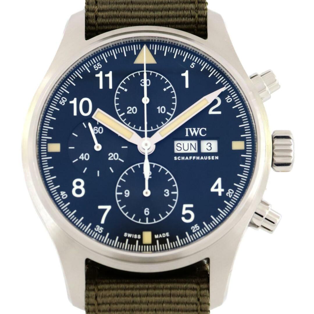 IWC パイロットウォッチクロノグラフ IW377724 SS 自動巻