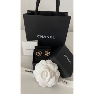 シャネル(CHANEL)の新品未使用 シャネル ハートピアス(ピアス)