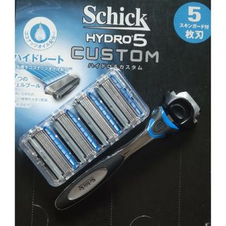 シック(Schick)の【替刃4個＋本体】シックハイドロ５カスタム Schick HYDRO5(カミソリ)