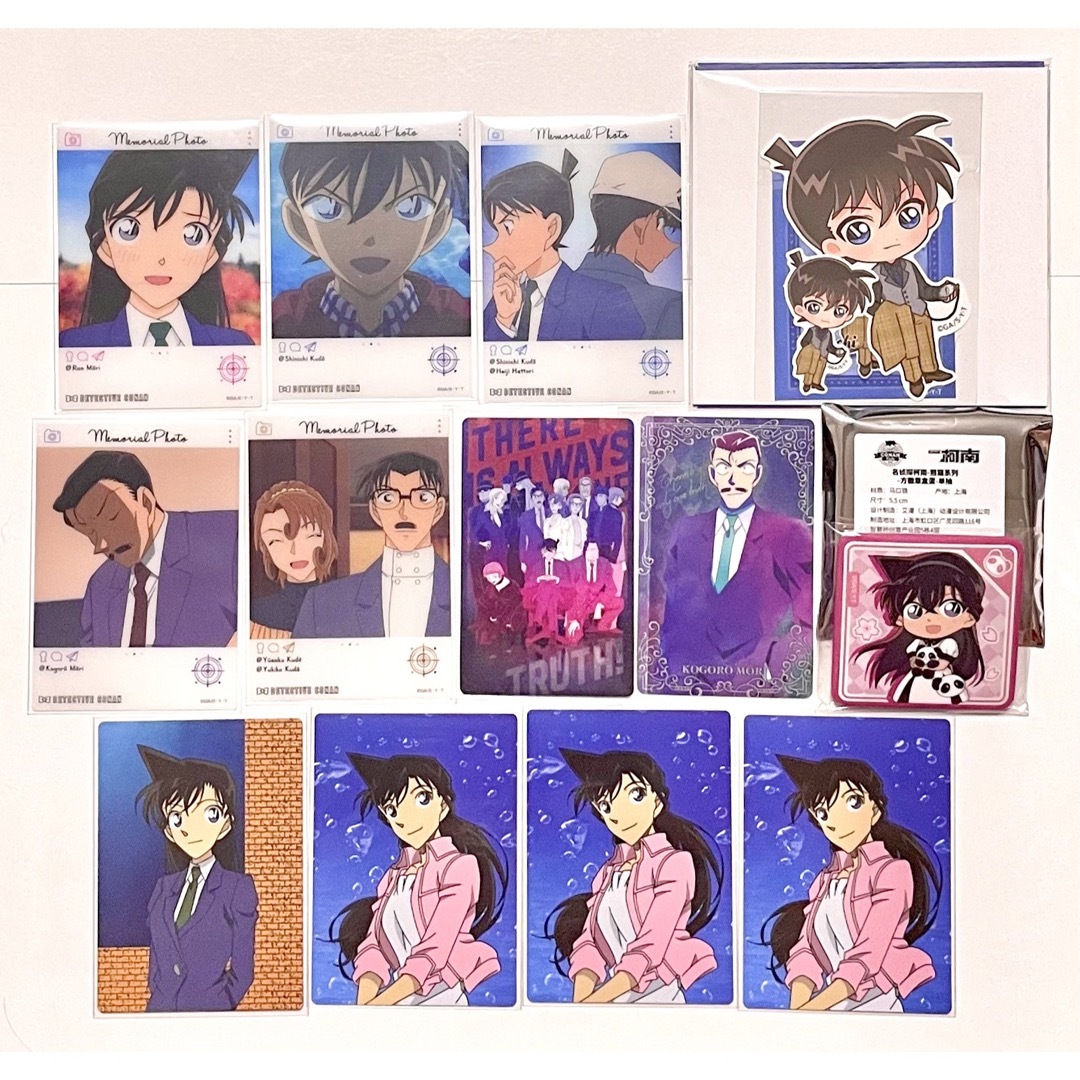 名探偵コナン - コナン 工藤新一 毛利蘭 グッズまとめ売りの通販 名探偵コナン - コナン 工藤新一 毛利蘭 グッズまとめ売りの通販