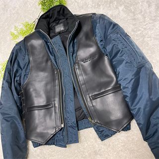 値下げKADOYA（カドヤ)K'S LEATHER ベスト M.I.R SPEC