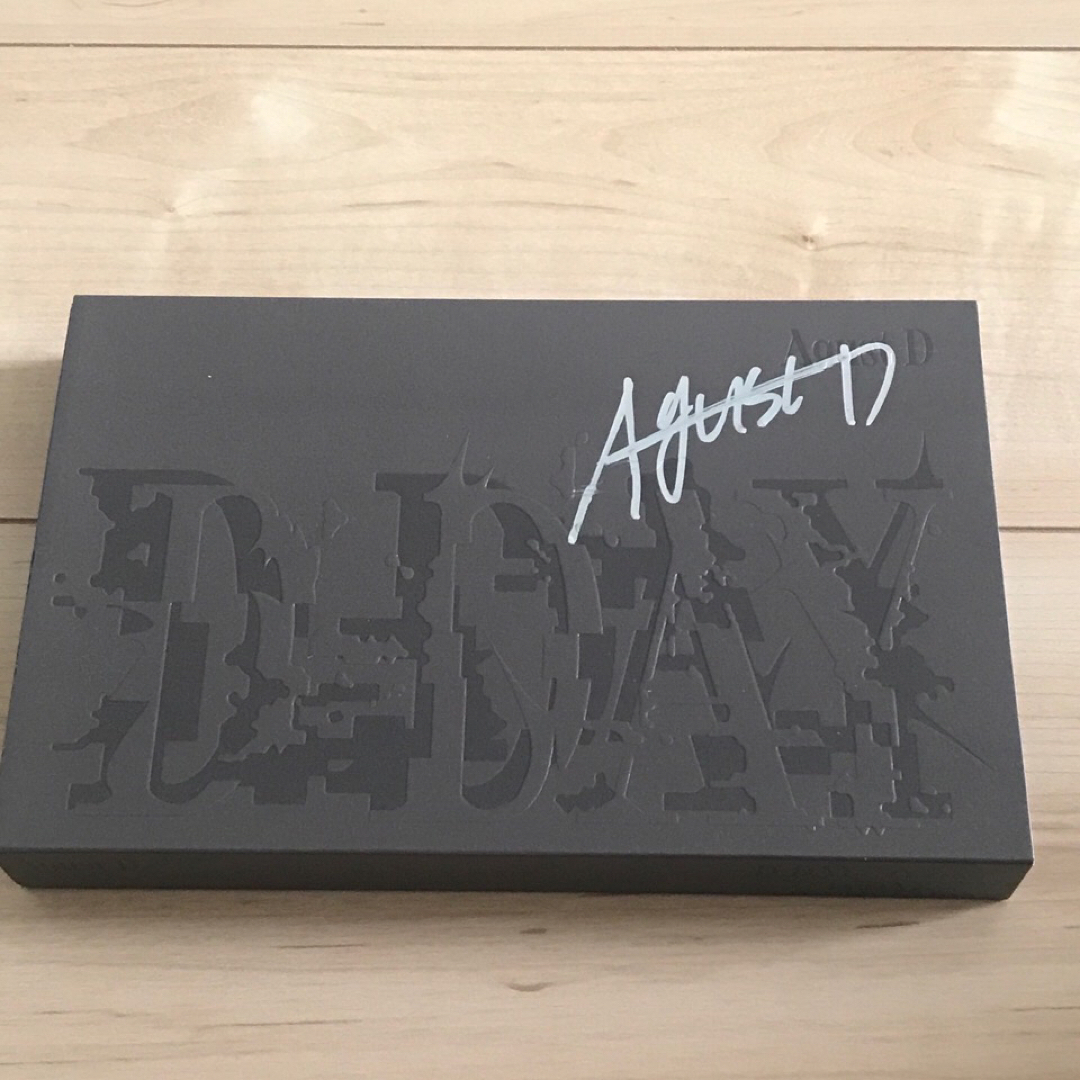 Agust D(SUGA) 直筆サイン「D-DAY」VERSION 02 CD