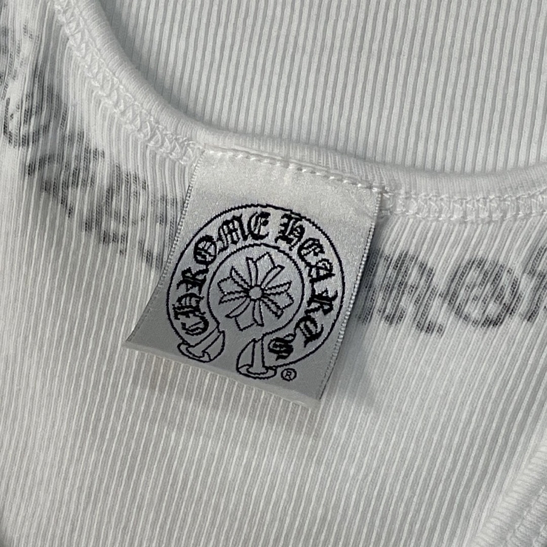 Chrome Hearts(クロムハーツ)の【Chrome hearts】 クロムハーツ タンクトップ ホワイト 新品 メンズのトップス(タンクトップ)の商品写真