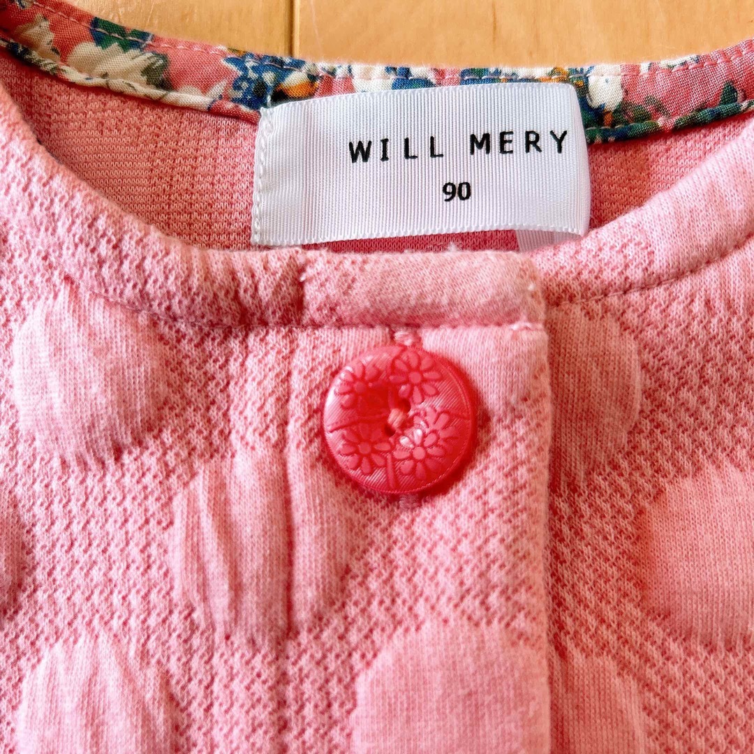 WILL MERY(ウィルメリー)のエリー様　ベスト　90cm   WILLMERY キッズ/ベビー/マタニティのキッズ服女の子用(90cm~)(ジャケット/上着)の商品写真