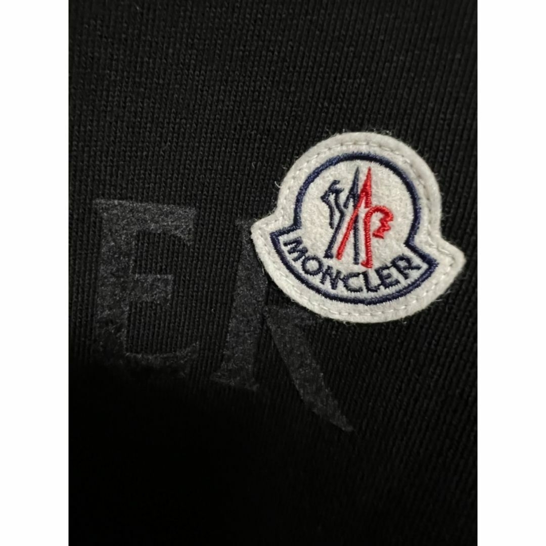 ☆未使用・本物保証☆MONCLER レタリングロゴ スウェット XXL ブラック