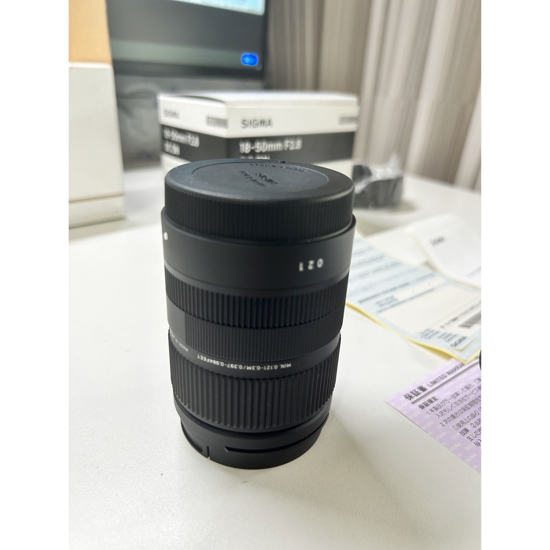SIGMA シグマ 18-50mm F2.8 DC DN Sony Eマウントの通販 by アタホア's