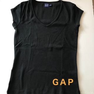 ギャップ(GAP)のGAP ギャップ  ブラックTシャツ【used】(Tシャツ(半袖/袖なし))