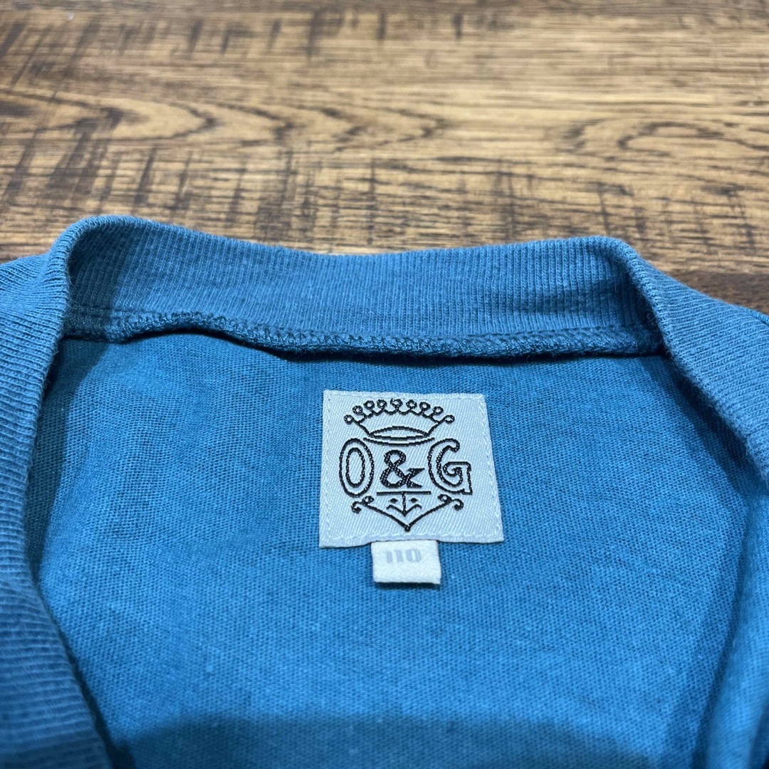 OCEAN&GROUND(オーシャンアンドグラウンド)のOCEAN&GROUND”umi" Tシャツ【110サイズ】 キッズ/ベビー/マタニティのキッズ服男の子用(90cm~)(Tシャツ/カットソー)の商品写真