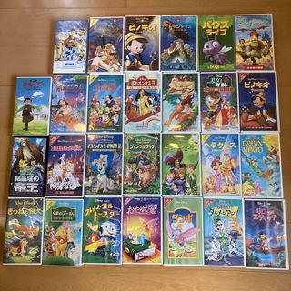 ディズニー　27本　アニメ　VHS ビデオテープ