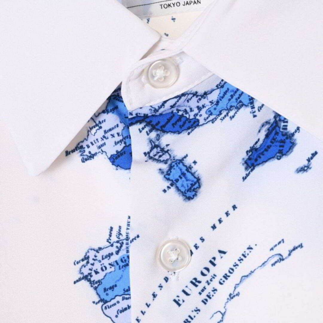 JUNRED(ジュンレッド)のJUNRED プリント オーバー 半袖 シャツ メンズのトップス(シャツ)の商品写真