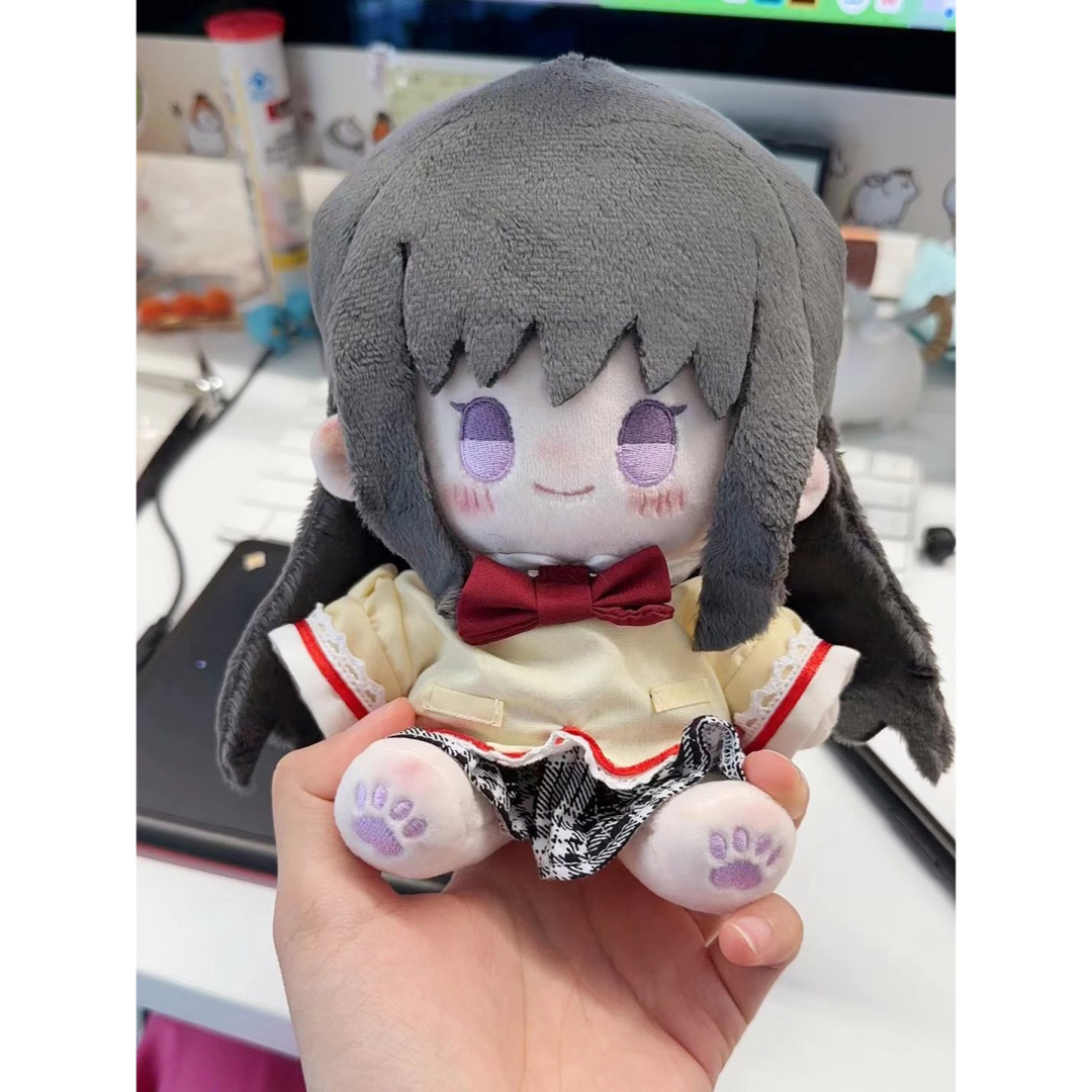 魔法少女まどか☆マギカ 暁美ほむら 20cm 着せ替えぬいぐるみ 本体の