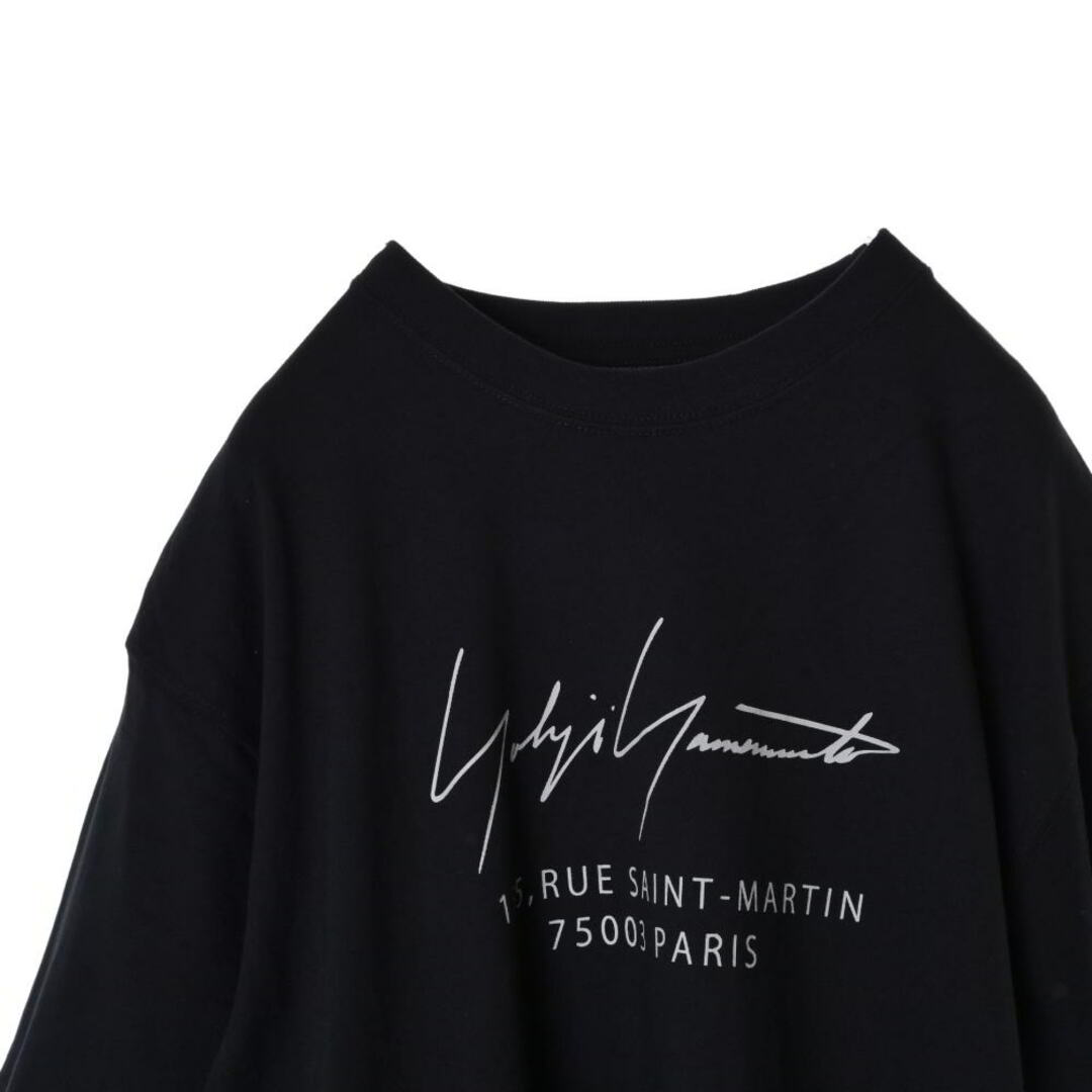 Yohji Yamamoto × New Era ロゴ プリント Tシャツ