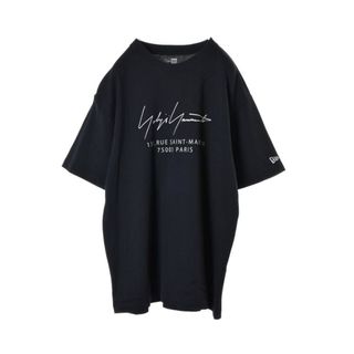 Yohji Yamamoto - Yohji Yamamoto × New Era ロゴ プリント Tシャツの ...