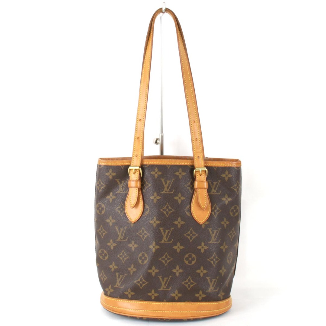 LOUIS VUITTON - 『USED』 LOUIS VUITTON ルイ・ヴィトン プチバケット  M42238 トートバッグ モノグラムキャンバス モノグラム【中古】